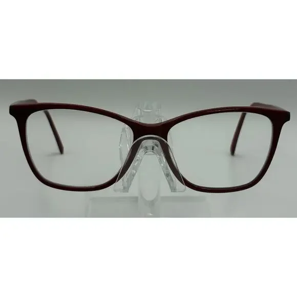 Saint Laurent SL 250/F Eyeglasses Red Cat Eye 52mm Women’s Made in Italy - Picture 9 of 12